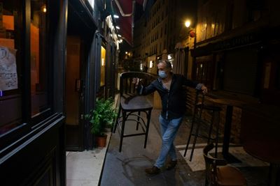 End of the party: Paris empties under curfew