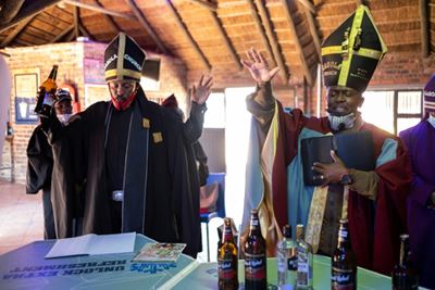 SA's booze church fetes easing of virus controls