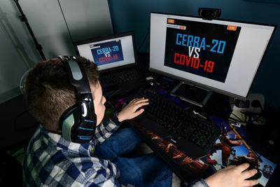 Lockdown inspires Italian boy to create coronavirus video game