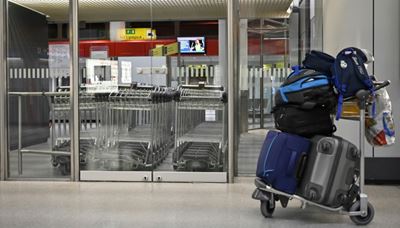 German airports strike slashes 600 flights 