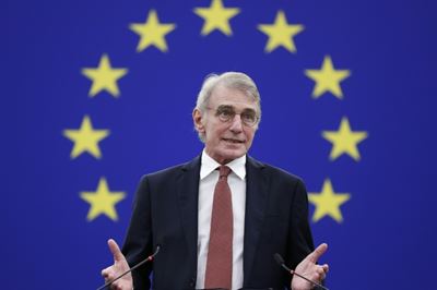 EU flags at half-mast after death of parliament speaker Sassoli