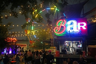 Texas bar offers glimpse of a world without Covid, or constraints