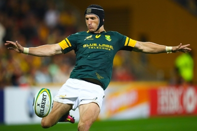 Springbok Goosen back training after horror injury
