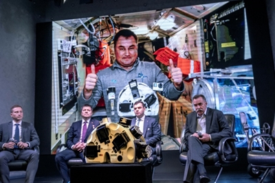 3D printer makes meat 'in space'