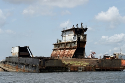 Ghost ships of Lagos, a haven of crime