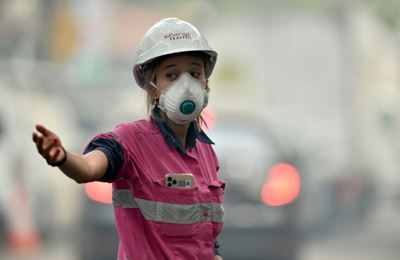Australians to protest as bushfire haze sparks health concerns