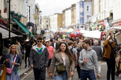 UK economy rebounds in second quarter as lockdown eases