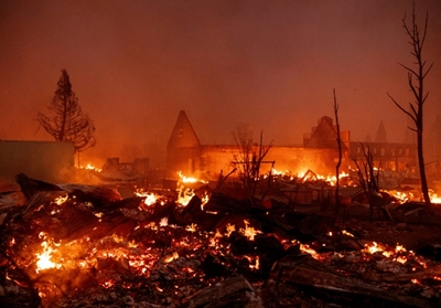 Evacuation orders widened as California fire spreads