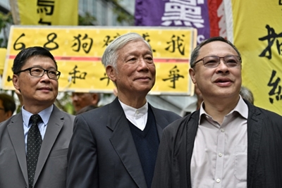 Prison looms for convicted Hong Kong democracy leaders