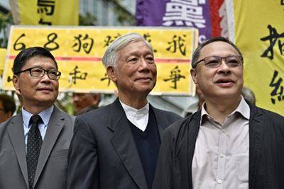 Prison looms for convicted Hong Kong democracy leaders