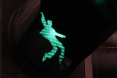 'The King' of the road: German town puts Elvis on traffic lights
