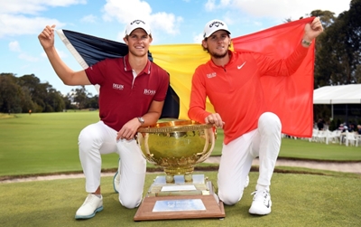 'Dream come true' as Belgium win golf World Cup