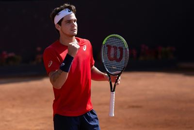 Rising tennis star Seyboth Wild, 20, reveals he has coronavirus