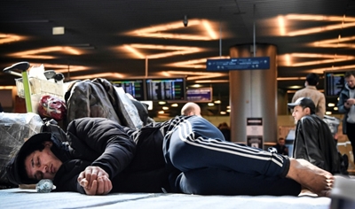 Sealed borders leave migrants stranded in Moscow's airports