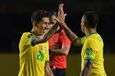 Neymar absent as Uruguay test Brazil's perfect start to World Cup qualifying