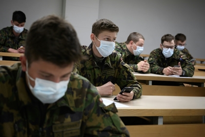 Swiss soldiers fight COVID-19 armed with Bluetooth app