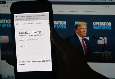 State Dept prematurely announces Trump departure