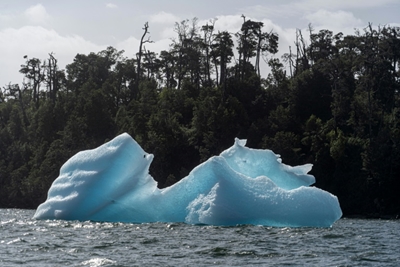 Melting glaciers, fast-disappering gauge of climate change