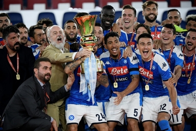 'There's a God of football,' says Gattuso as Napoli win sixth Italian Cup