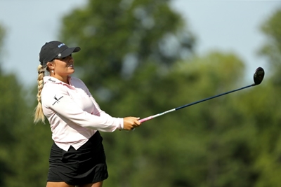 Stephenson, Lee shoot 63s to share LPGA ShopRite lead