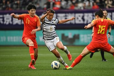 China beat S.Korea in extra time to seal Tokyo Olympics spot