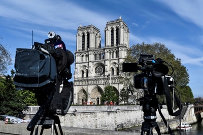 Notre-Dame esplanade to get 'ephemeral' wooden cathedral during rebuild