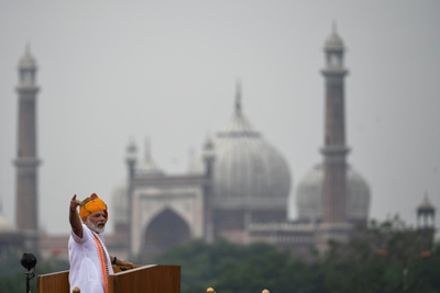 India's Modi warns of 'unchecked population explosion'