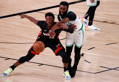 Heat scorch Celtics to reach NBA Finals clash with Lakers