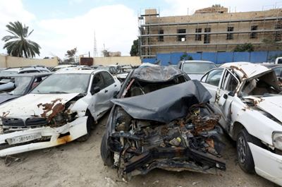 Roads deadlier than guns in Libya