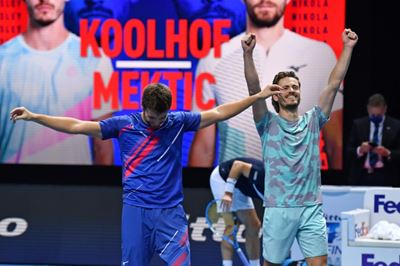 Koolhof and Mektic end debut season with ATP Finals doubles crown 