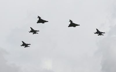 In symbolic first, Israeli fighter pilots train in Germany