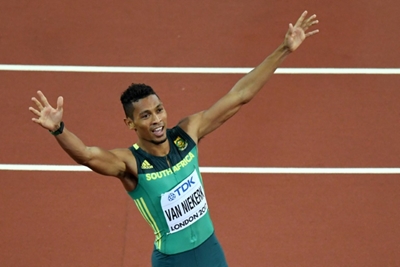 Winning return for Van Niekerk after injury lay-off