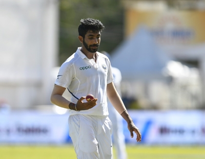 India's Bumrah out of South Africa Tests with back injury