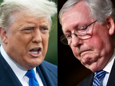 Trump, speaking to donors, sharply insults a top Republican  