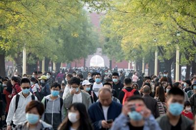 Catching coronavirus outside is rare but not impossible