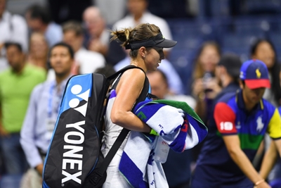 Bencic takes positive outlook after dropping US Open semi