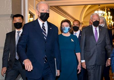 Biden pushes $1.75 trillion US spending deal ahead of Europe trip