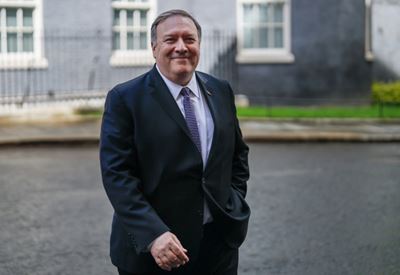 Pompeo to visit Brussels Monday to discuss Iran: official