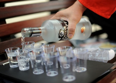 Russian alcohol consumption down 40%: WHO 