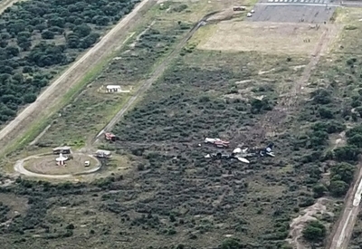 97 injured as Mexican plane crashes 