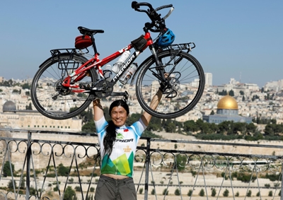 Around the world in seven years: Taiwanese cyclist's odyssey