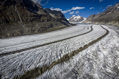 Swiss glaciers shrink 10% in five years: study