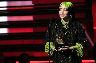 Billie Eilish sweeps top Grammy awards