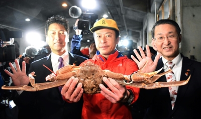 Japan crab fetches record $46,000 at auction
