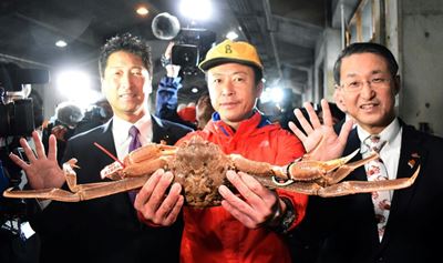 Japan crab fetches record $46,000 at auction