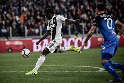 Kean steps up in Ronaldo absence to rescue Juventus against Empoli