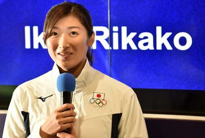 Japan swim queen Ikee leaves leukaemia hospital