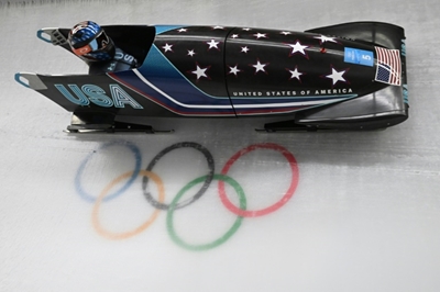 Humphries in Olympic monobob driving seat after US switch