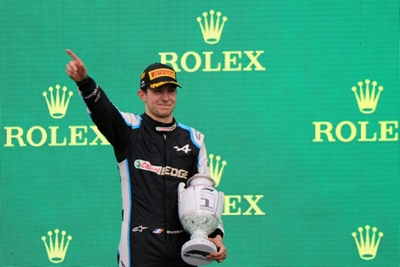 Ocon wins chaotic Hungarian GP, Hamilton takes championship lead  
