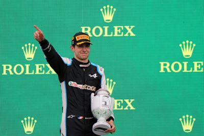 Ocon wins chaotic Hungarian GP, Hamilton takes championship lead  
